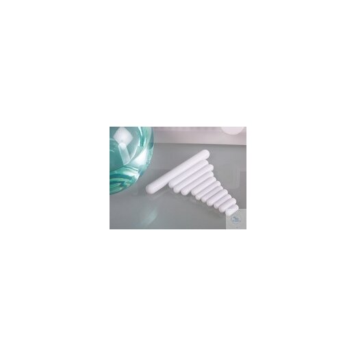 Magnetrührstäbchen, PTFE, zylindrisch, LxØ 30x7 mm
