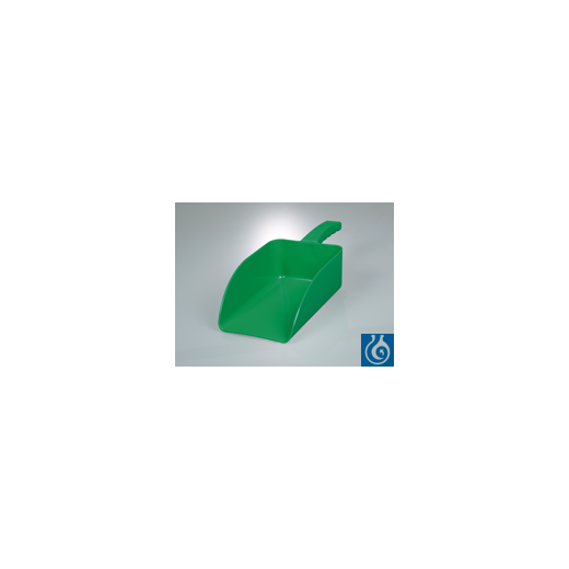 Füllschaufel Industrie, PP grün, BxTxL 17x23x36 cm