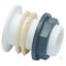 Tank connection, A-thread PP, white, 3/4,NW 18 mm