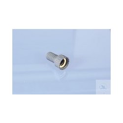 Hose nozzle with union nut, 1/2, Ø 13 mm