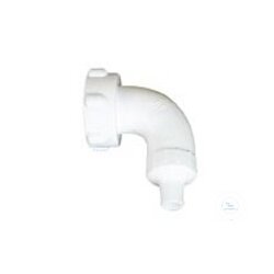 Schlauch-Winkel Überwurfm., weiß, M29x1,75, 9mm