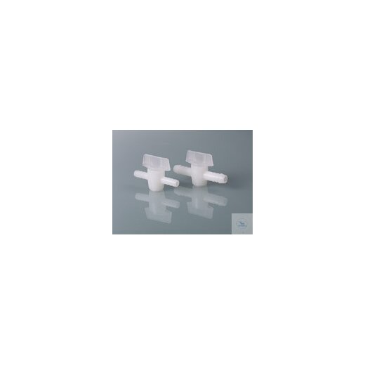 Tube stopcock, HDPE, Ø 9-11 mm, NW 7 mm, length 85mm