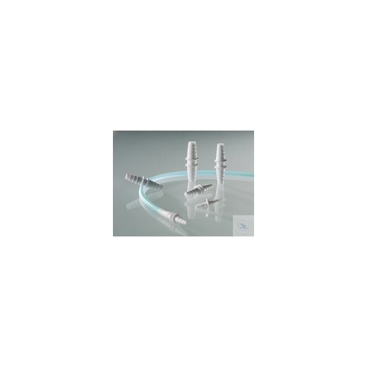 Connector straight, conical spout, PP, for Ø 13-15mm