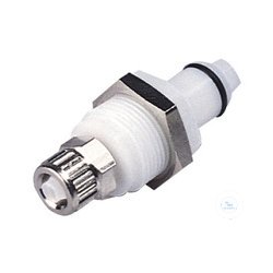 CPC Coupling, POM, male, with female, Plm., screw...
