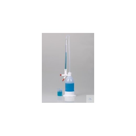 Titration burette with splinter shield 50 ml
