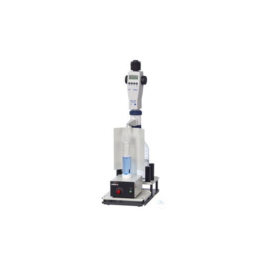 HTI1 behrotest CSB hand-held titration station with digital burette and magnetic stirrer