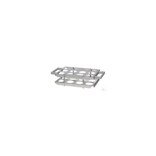 SG12/B behrotest insert/attachment rack for 12 vessels in SMA block