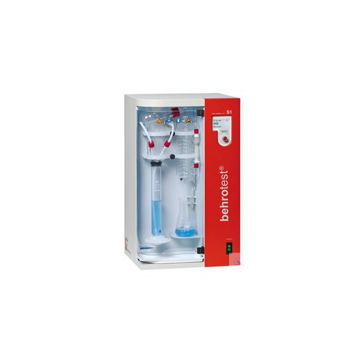 S1 behr Wasserdampfdestilliergerät, teilautomatisiert autom. Zugabe von NaOH