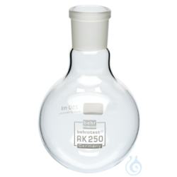 RK250 behrotest round bottom flask 250 ml with NS 29