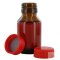 NB50GT behrotest Probennahmeflasche braun 50 ml, Enghals mit Verschluss und