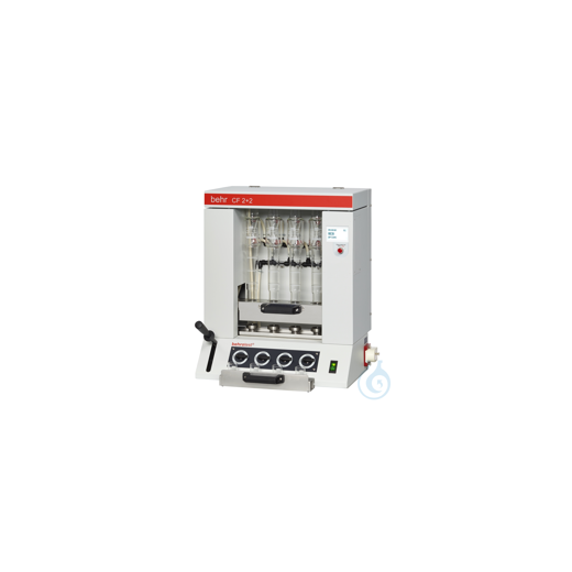 CF2+2 behrotest Analyseneinheit zur Bestimmung von Rohfasern mit 4 Probenplä