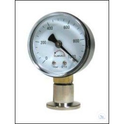 Vacuum gauge with Bourdon spring VMF 16 stainless steel,...