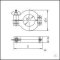 KF standard clamping ring aluminium DN 32/40, type DN 32/40 KF, A 70 mm, B 18 mm, C / D