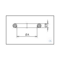 KF-O sealing rings Perbunan DN 25, type DN 25 KF, A 28...
