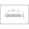 CF-Blindflansch fest Edelstahl DN 63, Typ DN 63 CF, A 77,0 mm, B 17,5 mm,
