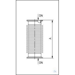 KF spring body DN 16 60 mm long flexible, type DN 16 KF,...