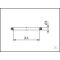 KF-O sealing ring Viton DN 40 for glass-metal flange, type DN 40 KF, A 44 m