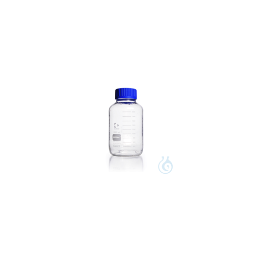 DURAN® protect GLS 80® Laboratory bottle, wide neck, clear, graduated