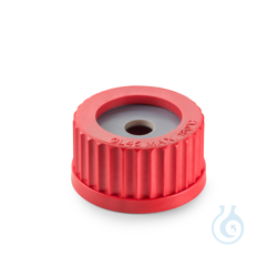 DURAN® GL 45 Screw cap holder, for pH probes, PBT, red