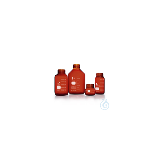 DURAN® GLS 80® bottle, wide neck, amber, USP , USP and EP (3.2.1)