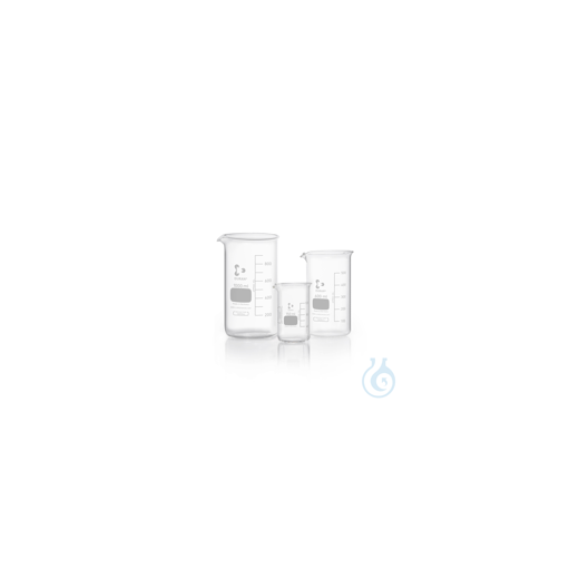 DURAN® beakers, high form, with spout