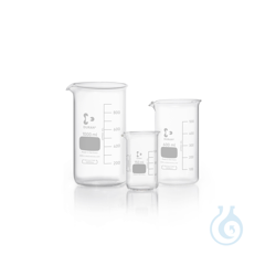 DURAN® beakers, tall form, with spout