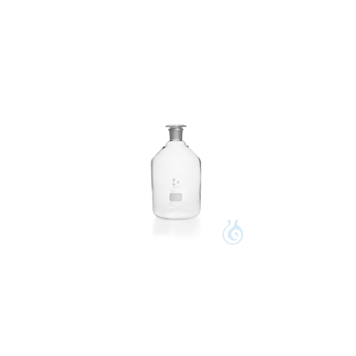 DURAN® Stand-up bottle, narrow neck, clear, neck with standard ground joint