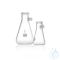 DURAN® Microbiology bottle, with side tube, Erlenmeyer shape