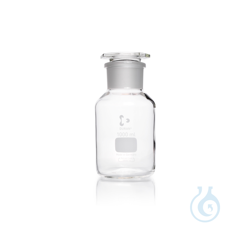 DURAN® Stand-up bottle, wide neck, clear, neck with...