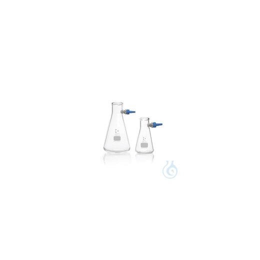 DURAN® Feed bottle, with KECK™ Assembly set, Erlenmeyer form