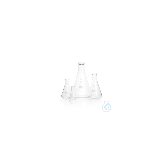 DURAN® SUPER DUTY Erlenmeyer flasks, narrow neck, with reinforced rim
