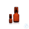 DURAN® Acid cap bottle, brown, with NS stopper and ground glass cap