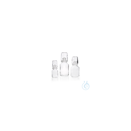 DURAN® Säurekappenflasche, klar, mit NS-Griffstopfen und geschliffener Glaska