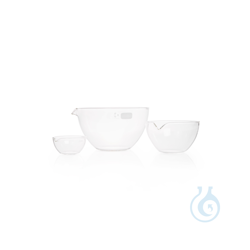 DURAN® Evaporating dish, with spout