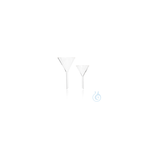 DURAN® Funnel, ribbed