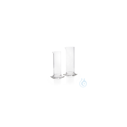 DURAN® Cylindrical measuring cylinder, low form, without graduation, for DIN EN ISO 4788