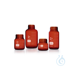 DURAN® protect GLS 80® Flasche, Weithals, braun,...