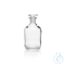 Stand-up bottle, narrow neck, soda-lime glass, clear, standard ground neck