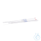 Bulb pipette, soda-lime glass, class AS, blue print, CoC, batch certificate