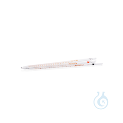 Graduated pipette, soda lime, class AS, type 2, brown...