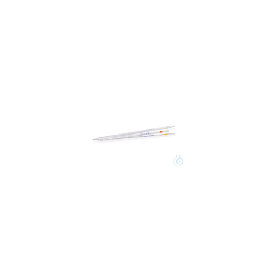 Graduated pipette, soda lime, class AS, type 2, blue pressure, CoC, batch certificate