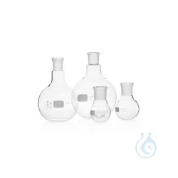 DURAN® Flat bottom flask, with NS