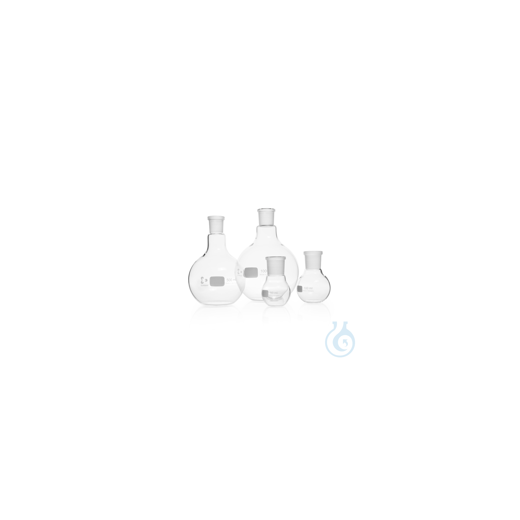 DURAN® Flat bottom flask, with NS