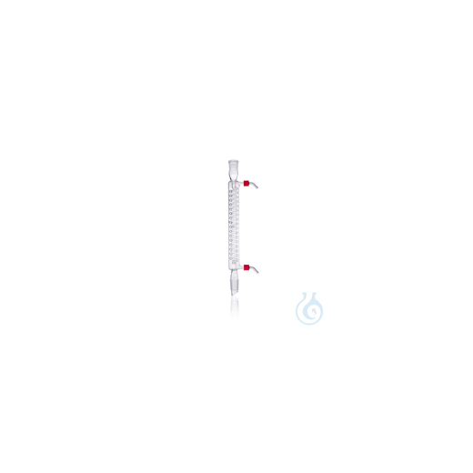 DURAN® Schlangenkühler, mit 2 NS, und 2 abschraubbaren Kunststoff-Oliven