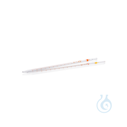 Graduated pipette, of soda-lime glass, class B, type 1,...