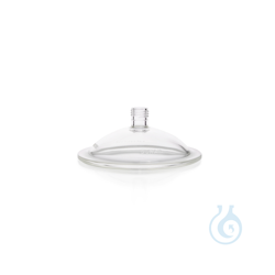 DURAN® desiccator lid, with threaded connection (GL...