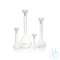 DURAN® Messkolben, Klasse B, weißes Druckbild, ergonomischer Polyethylen-Sto