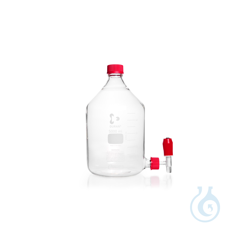 DURAN® Spigot bottle, with GL 45 thread and GL 32...