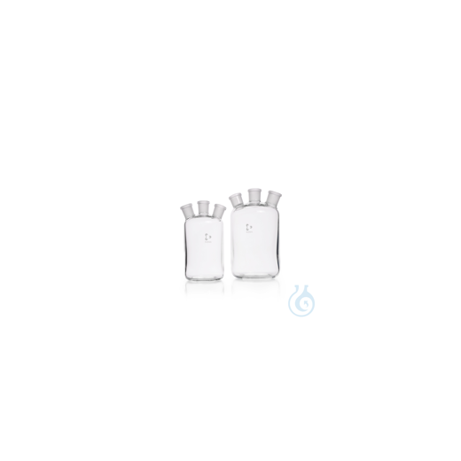 DURAN® Woulff’sche Flasche, 3 Hälse mit NS