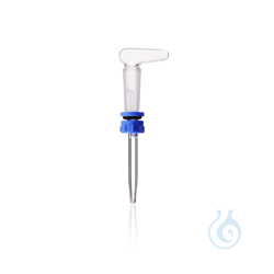 DURAN® burette stopcock, drilled and ground, with...